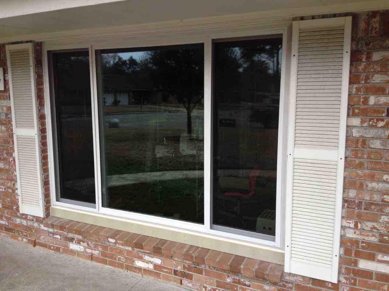 3-Lite XOX Vinyl Window Dual Pane Low E3 Glass